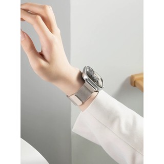 Dây đeo kim loại từ tính cho Redmi Watch 6 / 5 / 4 / 3 / 2 Lite / Active Xiaomi Band 10 / 9 / 8 pro Milanese Dây đeo cổ tay thể thao kinh doanh bằng thép không gỉ
