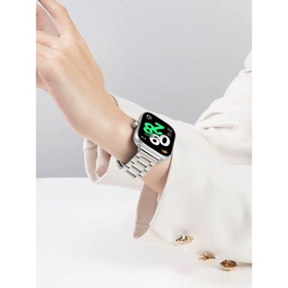 Dây đeo thay thế bằng kim loại cho Redmi Watch 6 / 5 / 4 / 3 / 2 Active Lite Xiaomi Band 10 / 9 / 8 pro Vòng đeo tay bằng thép không gỉ chống nước có thể điều chỉnh