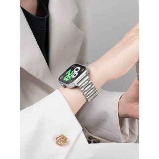 Dây đeo thay thế bằng kim loại cho Redmi Watch 6 / 5 / 4 / 3 / 2 Active Lite Xiaomi Band 10 / 9 / 8 pro Vòng đeo tay bằng thép không gỉ chống nước có thể điều chỉnh