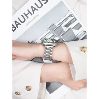 Dây đeo thay thế bằng kim loại cho Redmi Watch 6 / 5 / 4 / 3 / 2 Active Lite Xiaomi Band 10 / 9 / 8 pro Vòng đeo tay bằng thép không gỉ chống nước có thể điều chỉnh