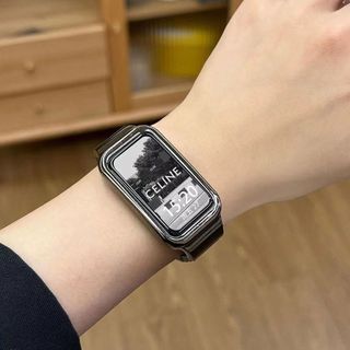 Dây đeo cho Huawei Band 10/9/8/7/6 và Honor 7/6, Dây đeo thay thế bằng kim loại thép không gỉ cho đồng hồ thông minh