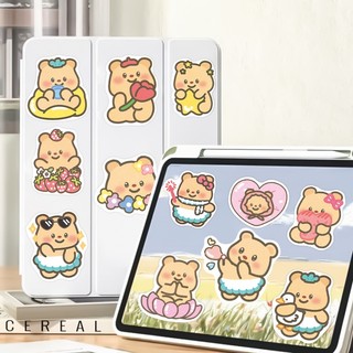 100 Chiếc Kawaii Bơ Gấu Dán DIY Ván Trượt Tủ Lạnh Laptop Xe Máy Hoạt Hình Đồ Chơi Miếng Dán