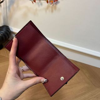 Thời Trang Mới Mini Chính Hãng Ví Da Nữ Gấp Thẻ Họa Tiết Cá Sấu Da Bò Đổi Quà Tặng Nữ