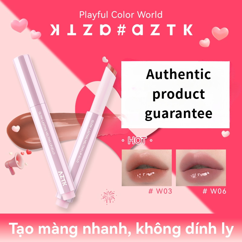 Mặt nạ thạch môi hình sóng nước giảm cân Aztk, sản phẩm chính hãng, đảm bảo VMJD