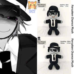 BCT ✨in Stock✨Chance Forsaken Sang Trọng Vui Nhộn Cơ Hội Búp Bê Forsaken Chance Plushie Đồ Chơi Nhồi Bông Cho Trẻ Em Roblox Hoạt Hình Dreamgame Mafioso Búp Bê Gối Mềm Quà Tặng Sinh Nhật Trẻ Em COD