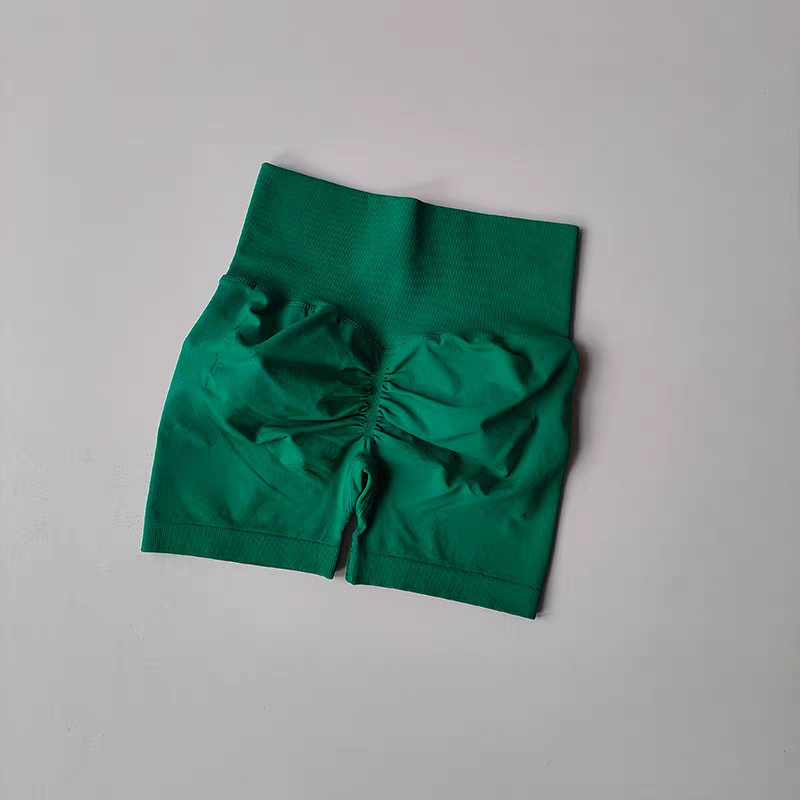 Mùa Hè Nữ Tập Yoga Quần Short Cao Cấp Thoáng Khí Thể Dục Quần Short Nâng Thể Thao Chạy Bộ Đi Xe Đạp Đẩy Tập Gym Quần Short
