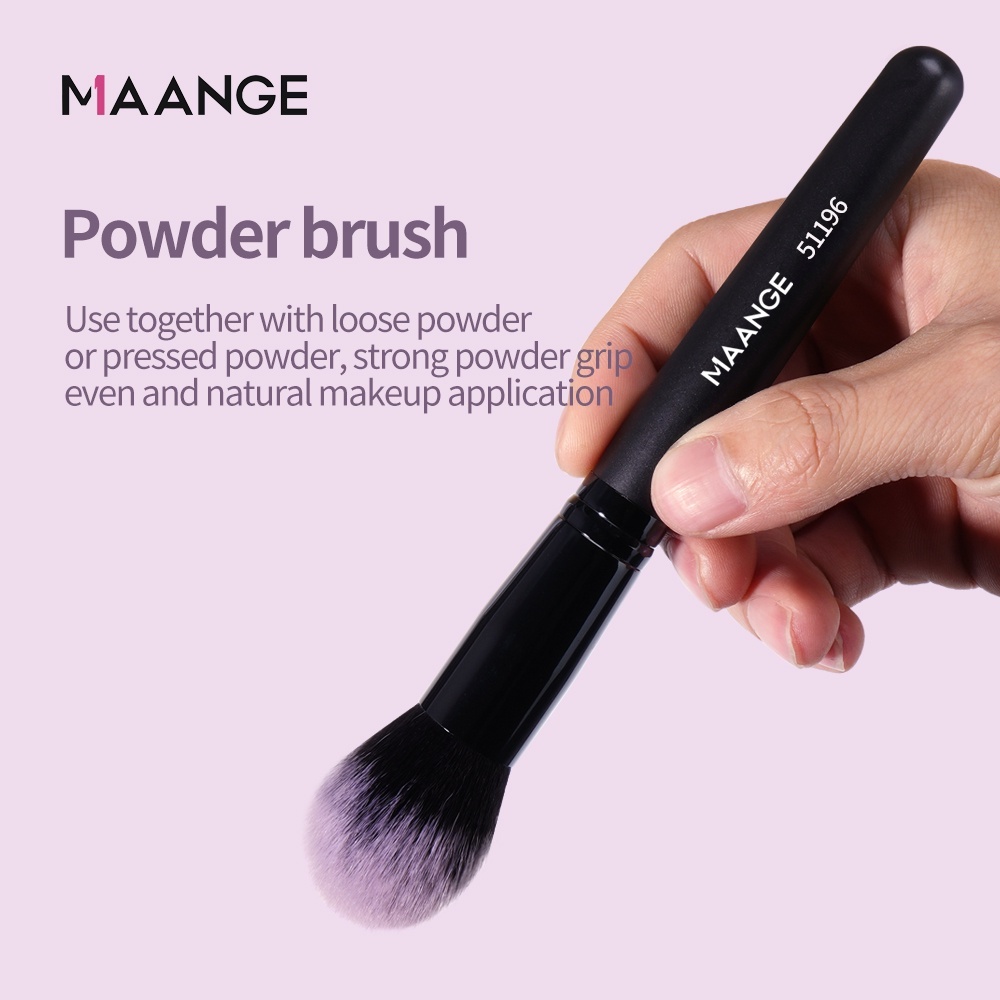 MAANGE Bộ Cọ Trang Điểm Lẻ Cá Nhân (Cọ Tán Kem Nền / Cọ Che Khuyết Điểm /  Cọ Tạo Khối / Cọ Má Hồng)