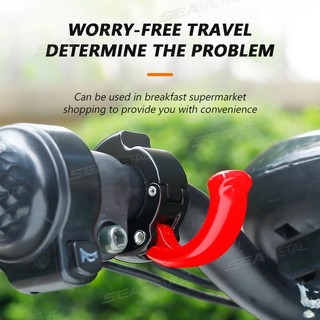 SEAMETAL Xe Đạp Điện Tay Lái Móc Treo Hàng Hóa Móc Túi Hành Lý Móc Treo Mũ Bảo Hiểm Móng Vuốt Xe Máy Hàng