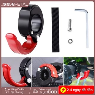 SEAMETAL Xe Đạp Điện Tay Lái Móc Treo Hàng Hóa Móc Túi Hành Lý Móc Treo Mũ Bảo Hiểm Móng Vuốt Xe Máy Hàng