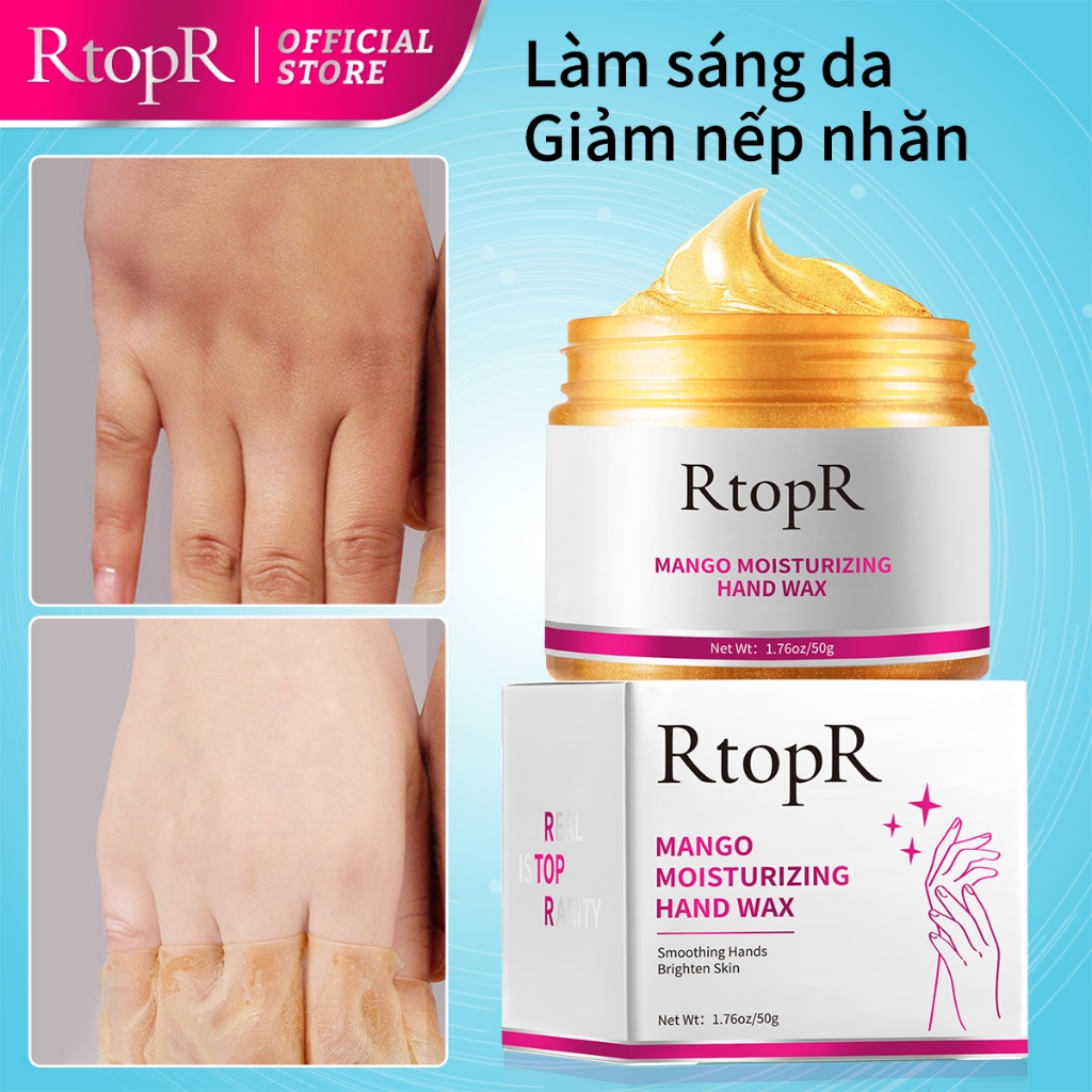 Ảnh Mặt nạ dưỡng da tay RTOPR chiết xuất xoài chống lão hóa làm trắng dưỡng ẩm chống nếp nhăn 50g 1