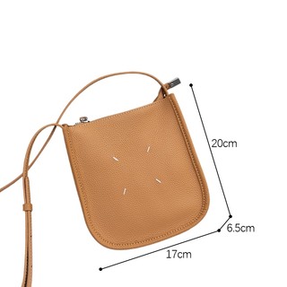 Lớp đầu tiên Da bò thời trang nữ Túi điện thoại di động Đa chức năng Da thật Túi đeo vai thông thường Túi đeo chéo