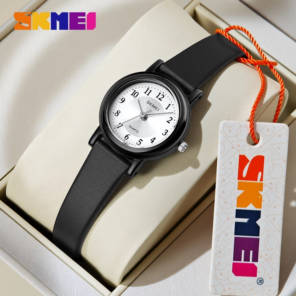 Đồng hồ nữ SKMEI 1659 dây PU mặt số nhỏ