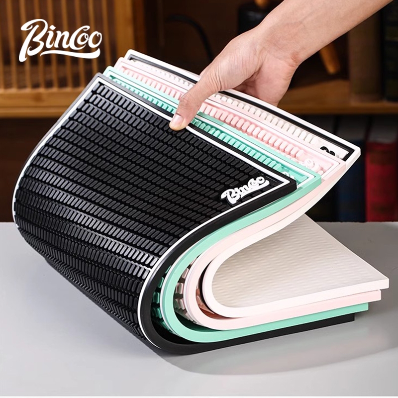 Bincoo Cà Phê Thanh Thảm Cà Phê Thảm Xẻng Hộp Khăn Vệ Sinh Bộ Dụng Cụ Cà Phê 45 * 30CM