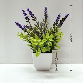 Asdfger Chậu Hoa, Hoa Nhân Tạo Cây Cảnh Giả, Trang Trí Bàn Mini Cây Giả Mô Phỏng Cây Chậu Cây Trang Trí Sân Vườn Nhà