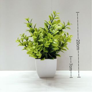 Asdfger Chậu Hoa, Hoa Nhân Tạo Cây Cảnh Giả, Trang Trí Bàn Mini Cây Giả Mô Phỏng Cây Chậu Cây Trang Trí Sân Vườn Nhà