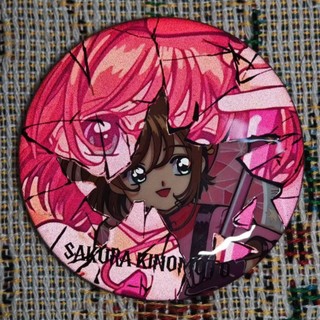 Thẻ Captor KINOMOTO SAKURA Li Syaoran Huy Hiệu Nút Cài Cài Áo Cosplay Bộ Sưu Tập Đồ Chơi Túi Trang Trí Quà Tặng