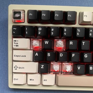 GIÁ TRỊ Trong Suốt Keycaps 4 Chìa Khóa Kỹ Năng Đại Lý R3 + R1 Cherry Profile Chất Liệu PC Cho Bàn Phím Cơ