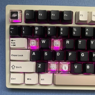 GIÁ TRỊ Trong Suốt Keycaps 4 Chìa Khóa Kỹ Năng Đại Lý R3 + R1 Cherry Profile Chất Liệu PC Cho Bàn Phím Cơ