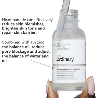 The Ordinary niacinamide 10% pore tightening serum oil control skin recovery serum facial care