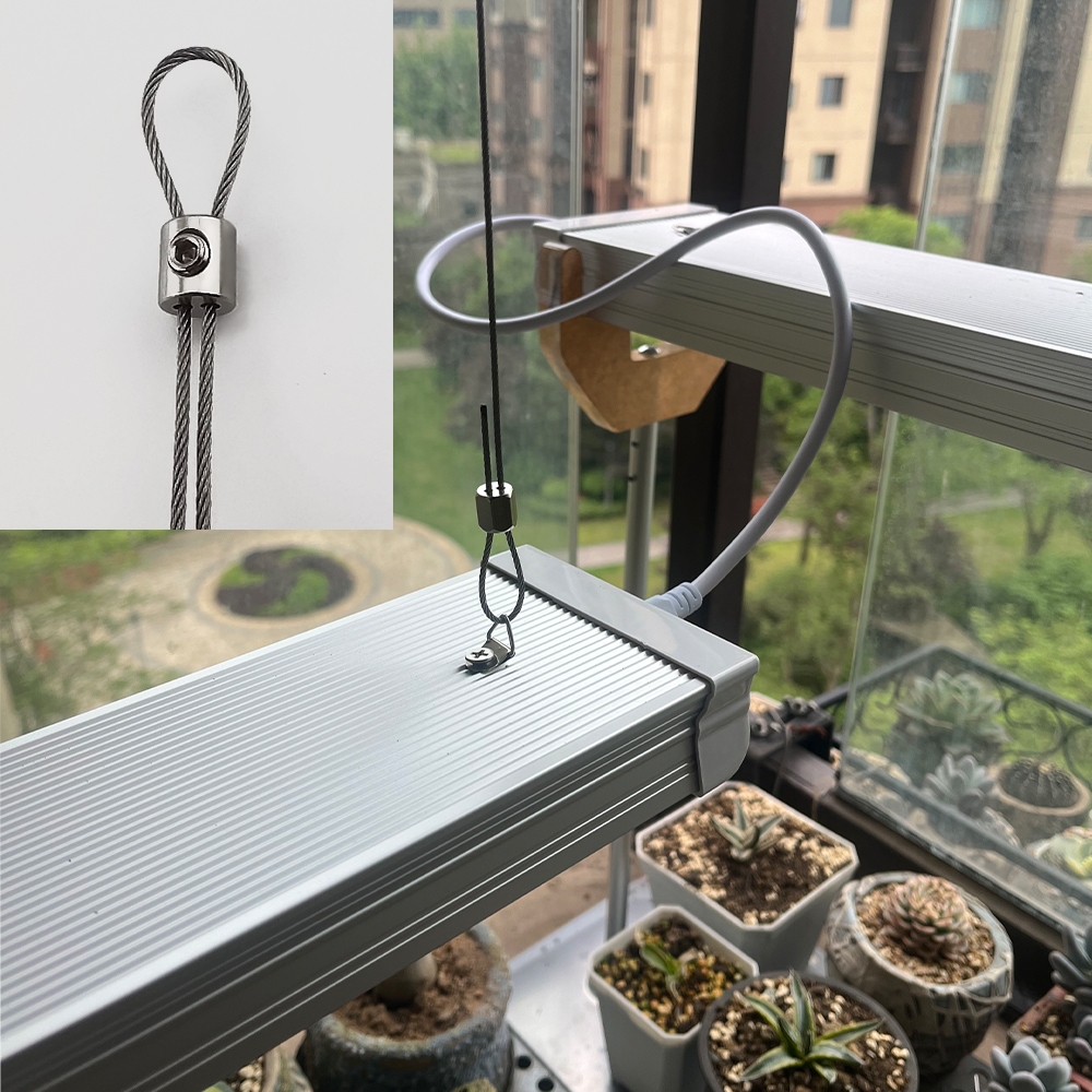 5-10 Chiếc 1-2 Mm Dây Thép Kẹp Có Thể Điều Chỉnh Treo Dây Kẹp Đôi Lỗ Chủ Đề Locker Cáp Sửa Khóa Phụ Kiện