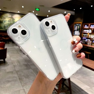 Ốp Mềm Trong Suốt Cho IPhone 16 16e 15 14 13 12 Pro ProMax 11 11ProMax X XS XR XSmax 7 8 7Plus 8Plus SE 2020 Vỏ Mềm