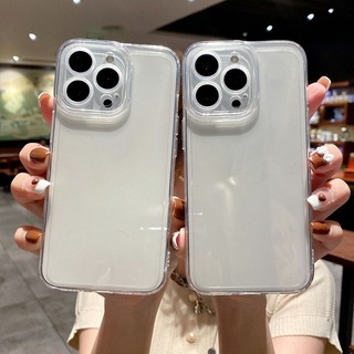 Ốp Mềm Trong Suốt Cho IPhone 16 16e 15 14 13 12 Pro ProMax 11 11ProMax X XS XR XSmax 7 8 7Plus 8Plus SE 2020 Vỏ Mềm