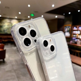 Ốp Mềm Trong Suốt Cho IPhone 16 16e 15 14 13 12 Pro ProMax 11 11ProMax X XS XR XSmax 7 8 7Plus 8Plus SE 2020 Vỏ Mềm