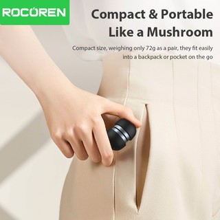 Rocoren Giá đỡ máy tính xách tay Phụ kiện máy tính xách tay Nấm Giá đỡ từ tính Mini Cooler Stand cho Macbook Pro Giá đỡ hỗ trợ không khí