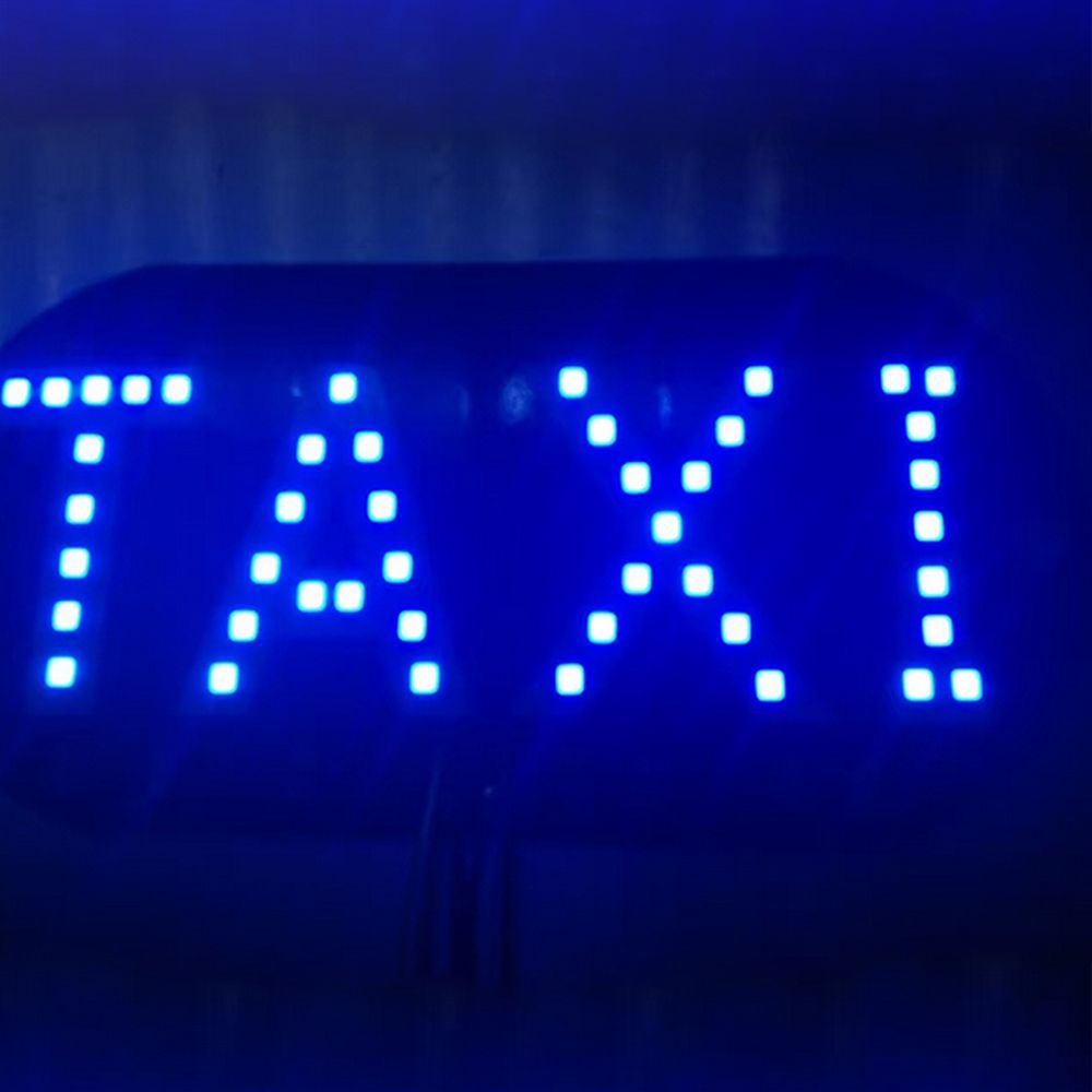 Faniellapowell Đèn Taxi Đèn ô tô Thiết thực Bóng đèn Led thuận tiện