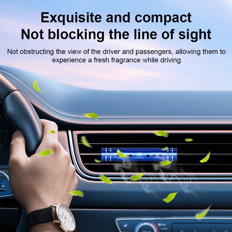 Nước Hoa Chắc Chắn Ô Tô Cửa Thoát Khí Ô Tô Hương Thơm Dính Cho Xe Mercedes Benz Class W212 W211 W210 W203 W204 W205 CLA GLK CLS A C E
