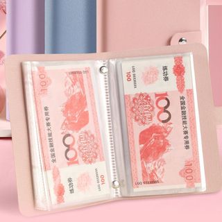 Asdfger 100 Phong Bì Tiết Kiệm Tiền Challeng, Tiết Kiệm Dung Tích Lớn Mini Chất Kết Dính Tiết Kiệm Thử Thách, Quà Tặng PU Chống Thấm Nước Tiết Kiệm Có Thể Tái Sử Dụng Tờ Thử Thách Trẻ Em