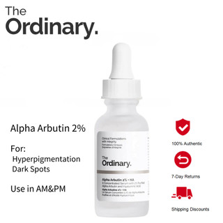 The Ordinary Alpha Arbutin Serum For Face Dark Spot Remover Brightening Moisturizer Skin Care