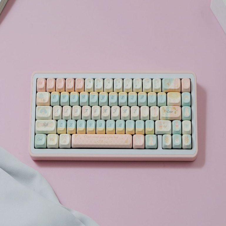 Rococo keycaps 149 Key MOA Profile DYE-SUB Cá Tính Cho CHERRY MX Switch ...