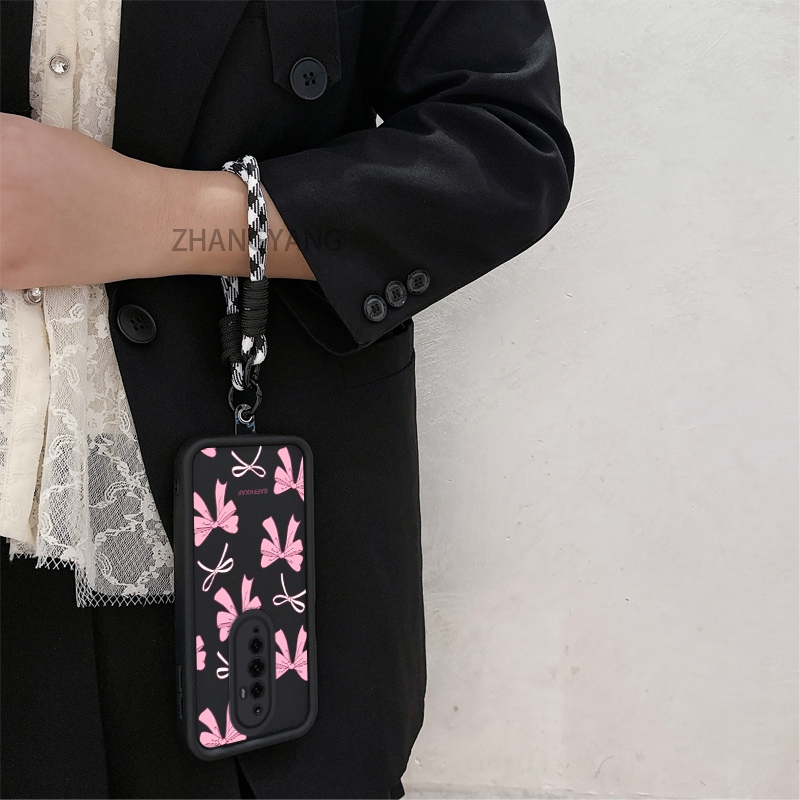 Ốp Lưng Cho OPPO Reno 2F Reno 2 Reno Silicone TPU Chống Rơi Vỏ Điện Thoại Thẩm Mỹ Hoạt Hình Dễ Thương Họa Tiết Nơ Màu Hồng Trắng Thiết Kế Mới Cho Bé Gái