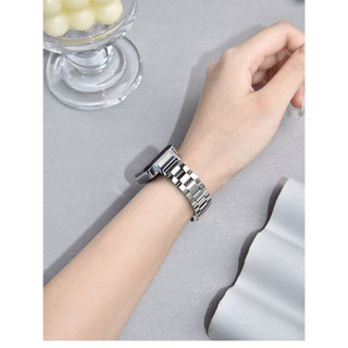 Dây đeo kim loại cho Xiaomi Smart Band 9 / 8 Active cho Redmi Band 3 / 2 Phụ kiện dây đeo cổ tay thể thao bằng thép không gỉ cho MiBand 9 / 8 Active