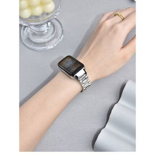 Dây đeo kim loại cho Xiaomi Smart Band 9 / 8 Active cho Redmi Band 3 / 2 Phụ kiện dây đeo cổ tay thể thao bằng thép không gỉ cho MiBand 9 / 8 Active