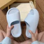 5.5CM Giày Sandal Ngoài Trời Cao Cấp Dép Màu Trơn Dép Nhà Đơn Giản Phòng Tắm Dép Chống Trơn Trượt Dép Trong Nhà Dép Gia Đình EVA Wear-