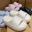 5.5CM Giày Sandal Ngoài Trời Cao Cấp Dép Màu Trơn Dép Nhà Đơn Giản Phòng Tắm Dép Chống Trơn Trượt Dép Trong Nhà Dép Gia Đình EVA Wear-