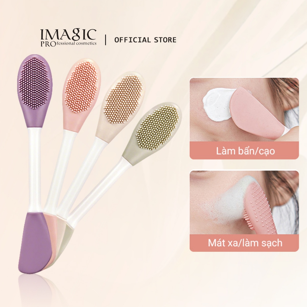 Ảnh Cọ đắp mặt nạ IMAGIC bằng silicon 2 đầu làm sạch lỗ chân lông 1