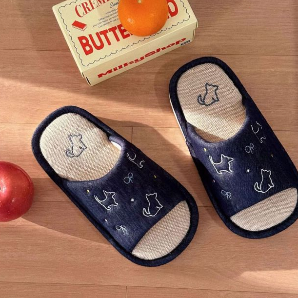 XIXITIAO Dễ Thương Thêu Chó Con Mồ Hôi Mùa Xuân Thoải Mái Mùa Hè Điều Hòa Không Khí Phòng Cotton Line