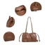 （COCOTAYA）Dannia Bag Túi đeo vai dây rút xếp ly phong cách mới, Túi xách nữ thông thường, Túi đeo nách