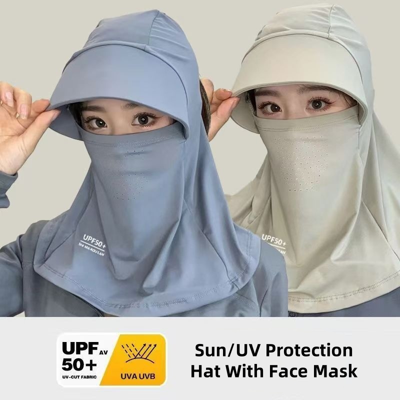 Cminyp Mặt nạ Balaclava chống nắng / chống tia cực tím thoáng khí để đi xe đạp Xe máy Câu cá vinh quang