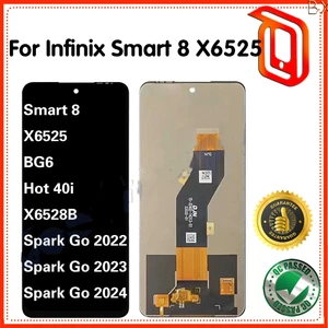 Dành Cho Infinix Smart 8 X6525 Hot 40i X6528B X6528 / Tecno Spark Go 2022 2023 2024 BG6 Màn Hình LCD Màn Hình Cảm Ứng