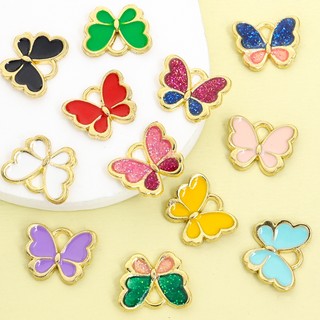 10 Chiếc Quyến Rũ Bướm Đầy Màu Sắc Sống Động Vòng Cổ Thời Trang Mùa Xuân Hè, Vòng Tay, Bông Tai, Móc Khóa, Dây Xích Điện Thoại Và Các Đồ Trang Trí Treo Khác DIY Phụ Kiện Hình Bướm