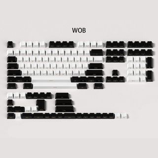 WOB Blue / Red Samurai Keycaps ABS Double-shot Cherry Profile Keycap Custom Keycaps Tương thích với Cherry Gateron MX Switch