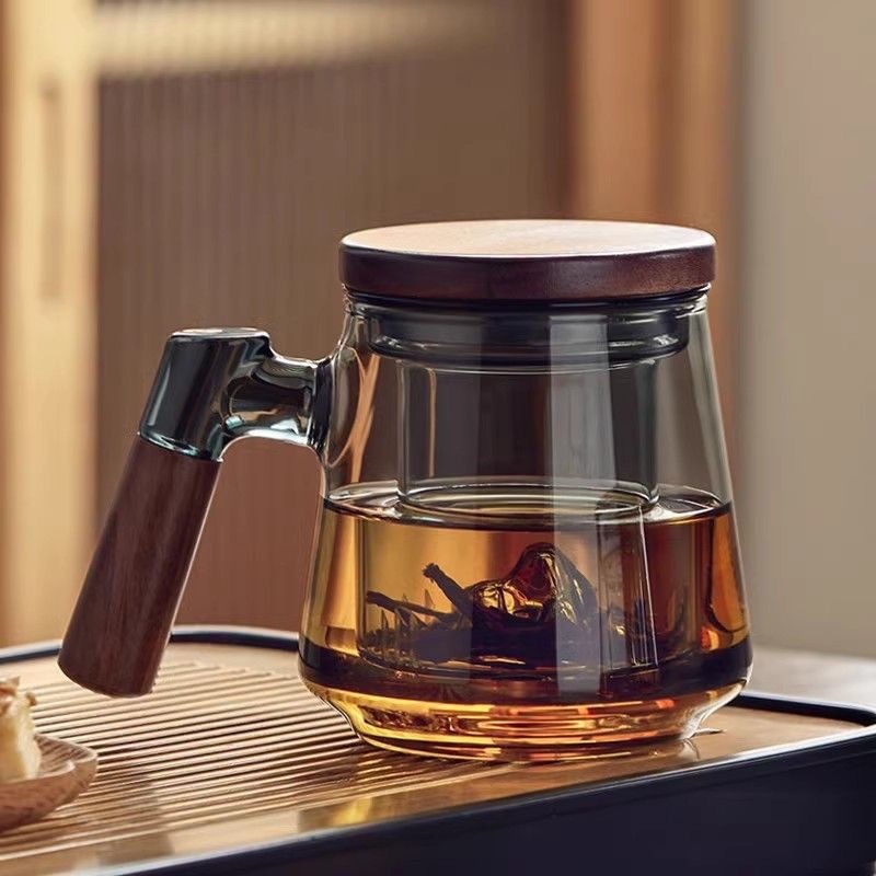 Trà Tách Nước Trà Văn Phòng Trà Cốc Thủy Tinh Cao Cấp Cốc Nước
