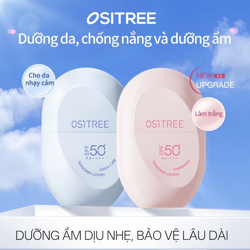 Kem chống nắng Ositree Ositree SPF50 + Mặt làm mới da mặt thể chất ...