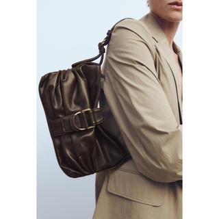 2025 Mới ZARAstyle Túi Xách Fashiom Nữ Thường Ngày Nách Túi Màu Nâu Mềm Ví