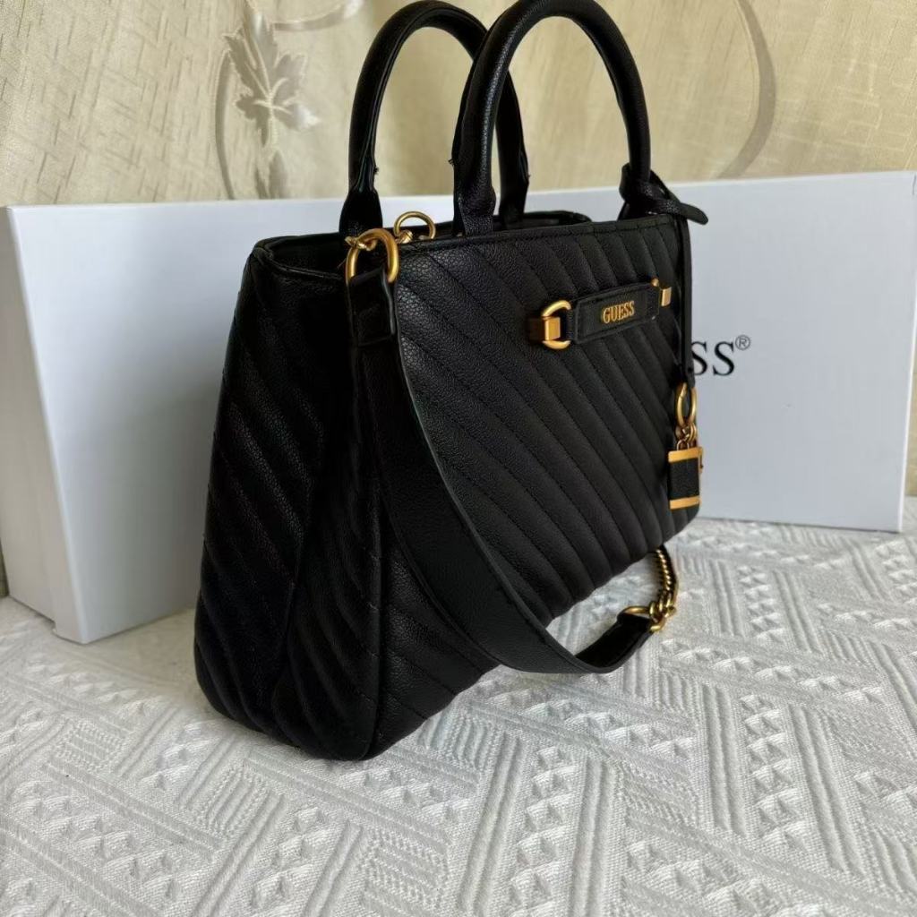 Túi tote ren thêu mới GUESS dành cho nữ túi đeo vai chéo chéo