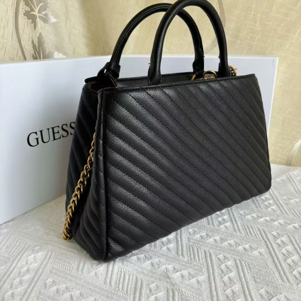 Túi tote ren thêu mới GUESS dành cho nữ túi đeo vai chéo chéo